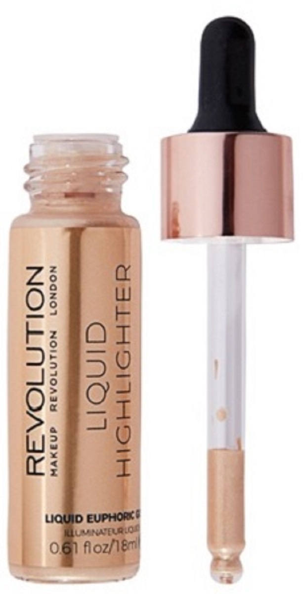 Makeup Revolution Жидкий хайлайтер Liquid Highlighter Liquid Euphoric Gold