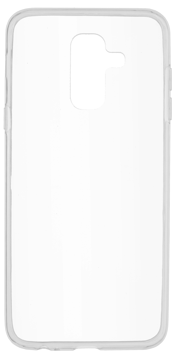 Чехол Skinbox Slim Silicone для Samsung Galaxy A6+ (2018), Transparent