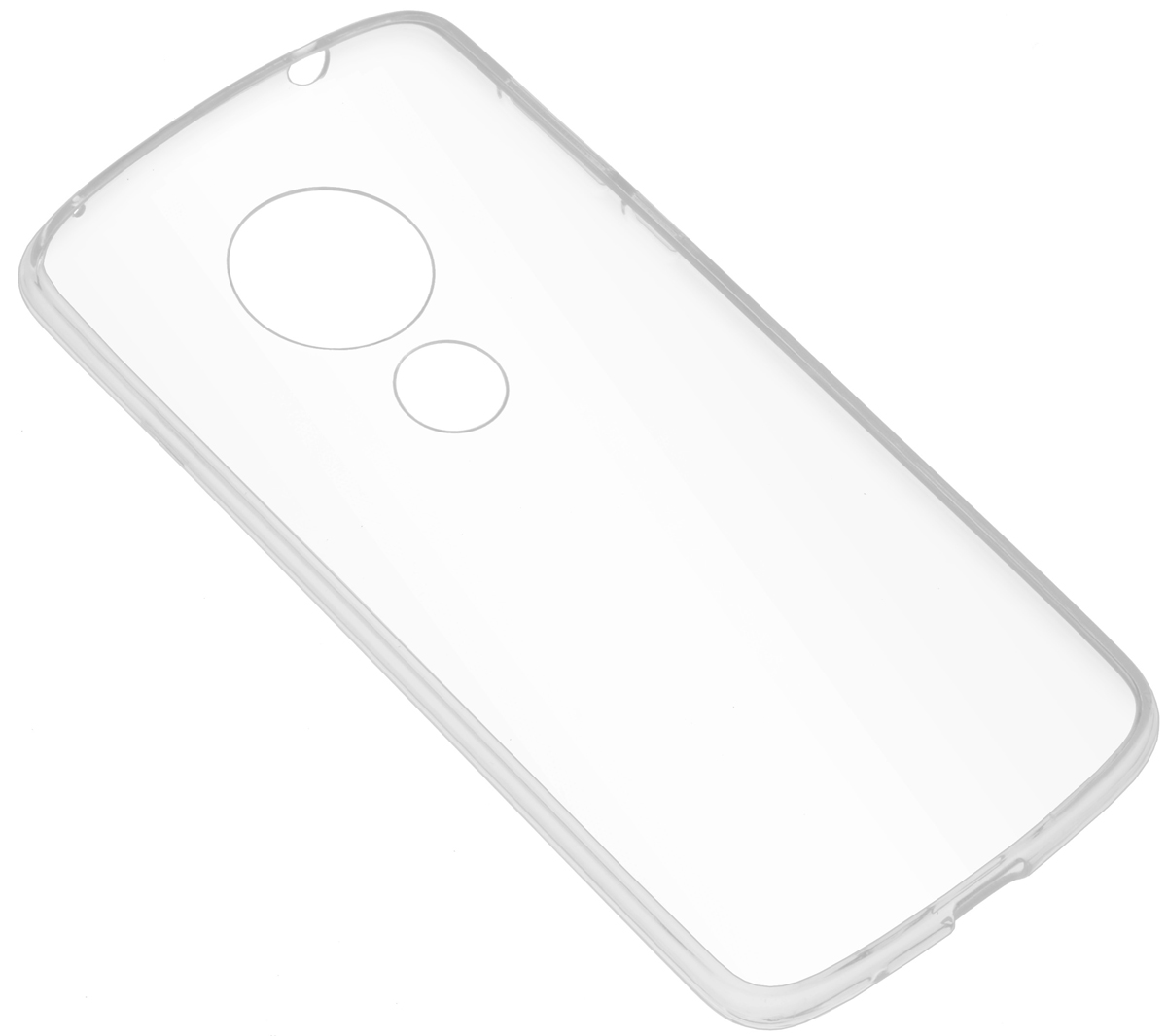 фото Чехол Skinbox Slim Silicone для Motorola Moto E5, Transparent