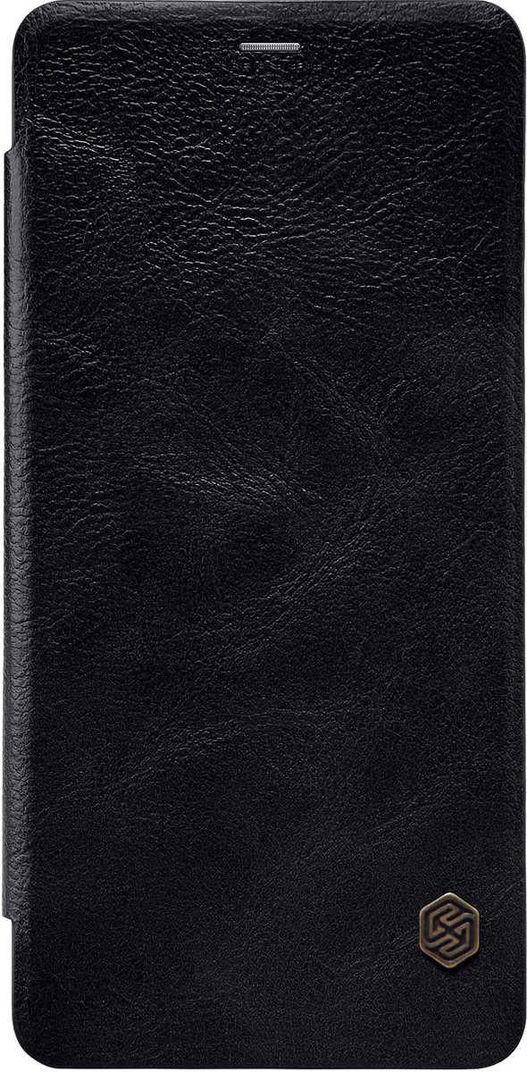 Nillkin Qin Leather Case чехол для Samsung Galaxy A8 Plus (2018), Black