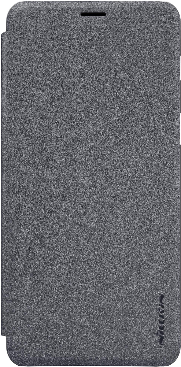 Чехол Nillkin Sparkle Leather Case для Samsung Galaxy A5 (2018)/A8 (2018), Black