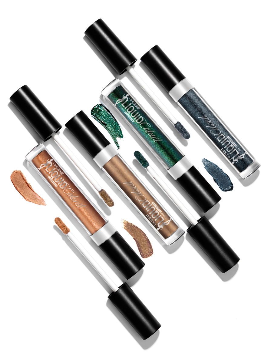 фото Wet n Wild Тени для век жидкие Megalast Liquid Catsuit Metallic Liquid Eyeshadow, тон Shells And Whistles, E564b