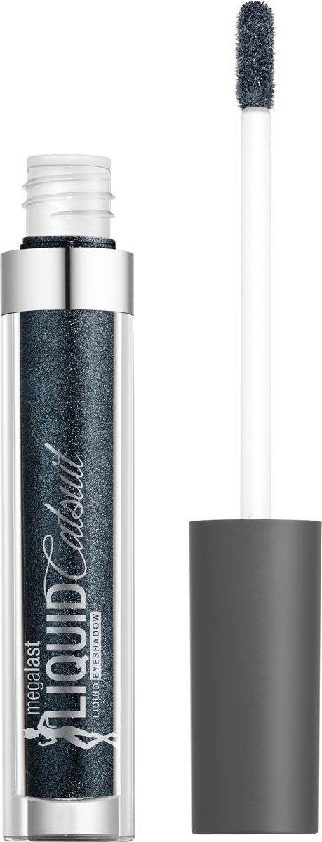 фото Wet n Wild Тени для век жидкие Megalast Liquid Catsuit Metallic Liquid Eyeshadow, тон Gun Metal, E567c