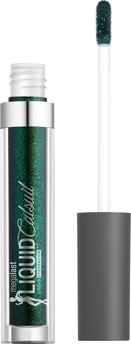 фото Wet n Wild Тени для век жидкие Megalast Liquid Catsuit Metallic Liquid Eyeshadow, тон Emerald Gaze, E568a