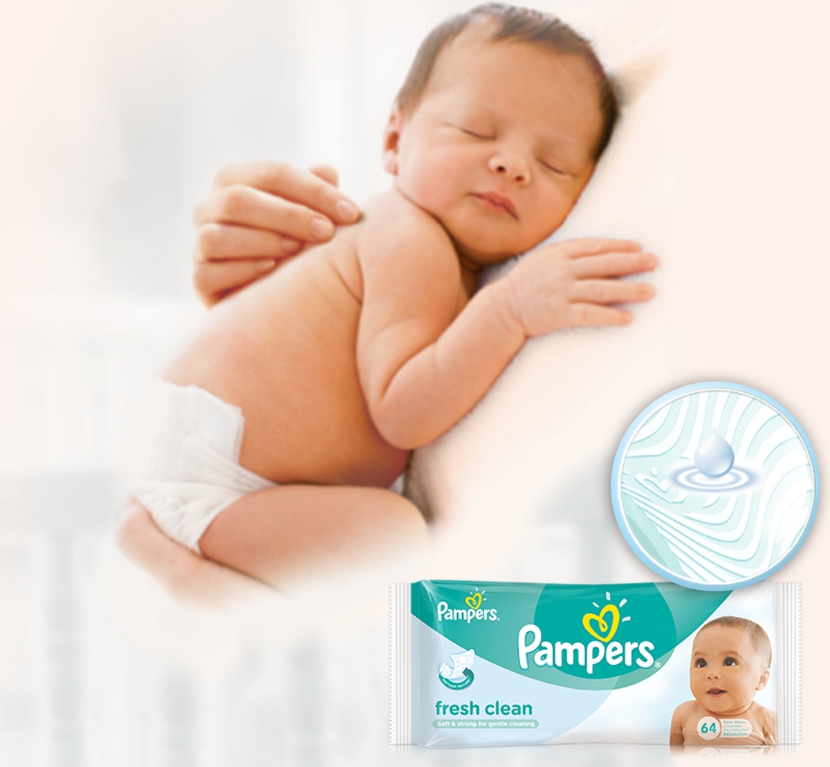 фото Pampers Детские влажные салфетки Baby Fresh Clean 256 шт