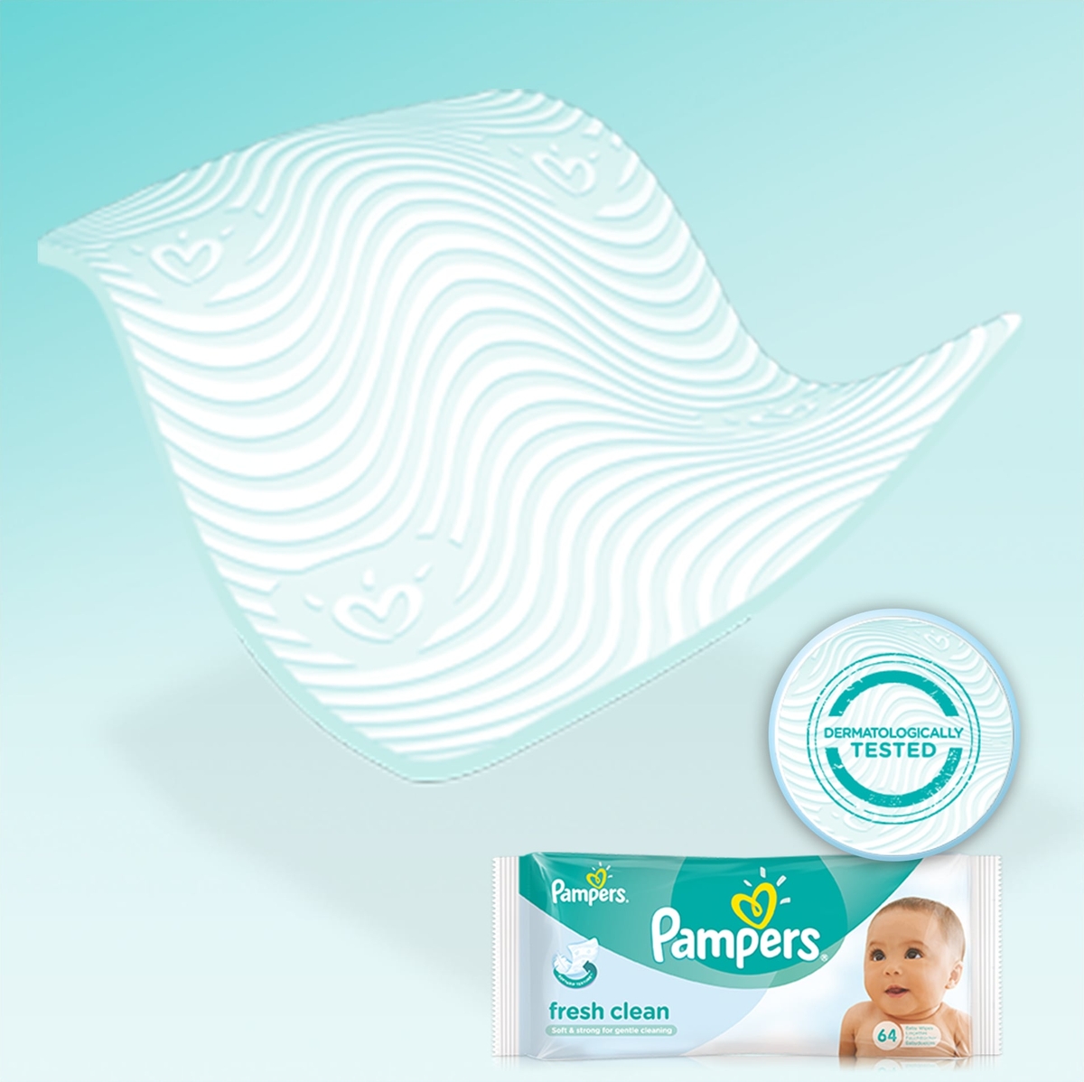 фото Pampers Детские влажные салфетки Baby Fresh Clean 128 шт