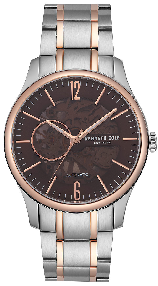 фото Наручные часы мужские Kenneth Cole Automatic, цвет: серебристый. KC50224004