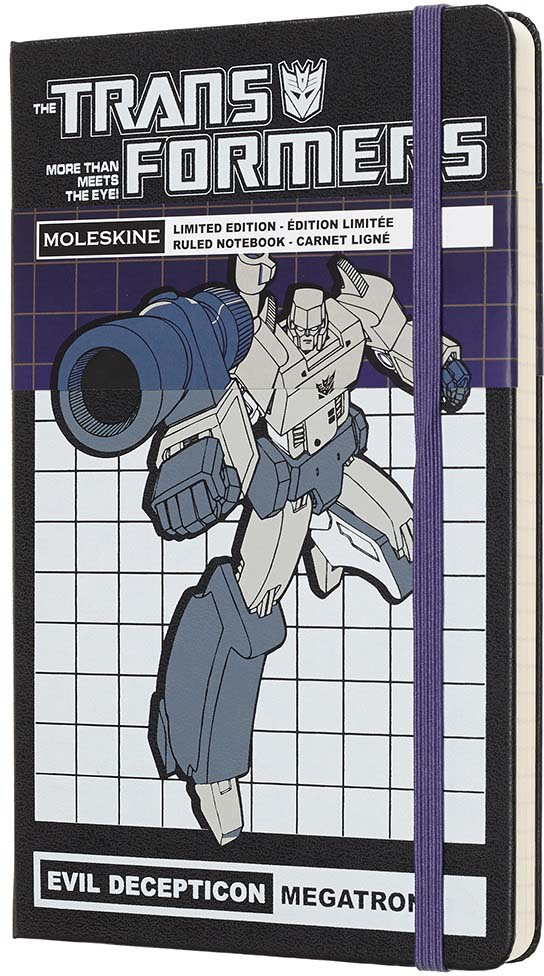 <b>Moleskine Блокнот Transformers Large</b> Limited Edition Megatron ...