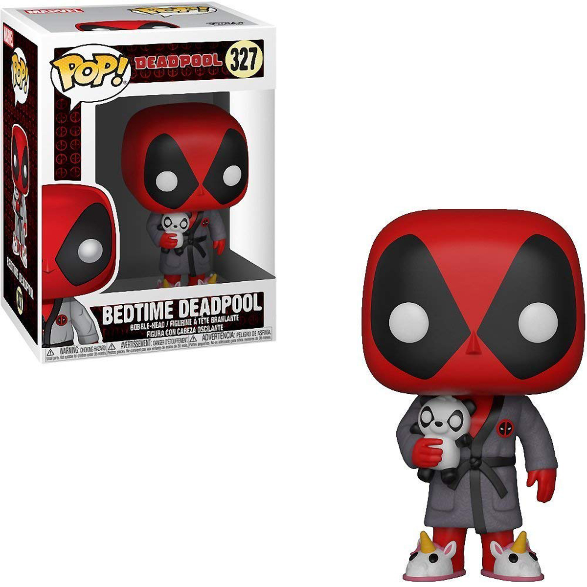 фото Funko POP! Bobble Фигурка Marvel: Deadpool Playtime Deadpool in Robe 31118