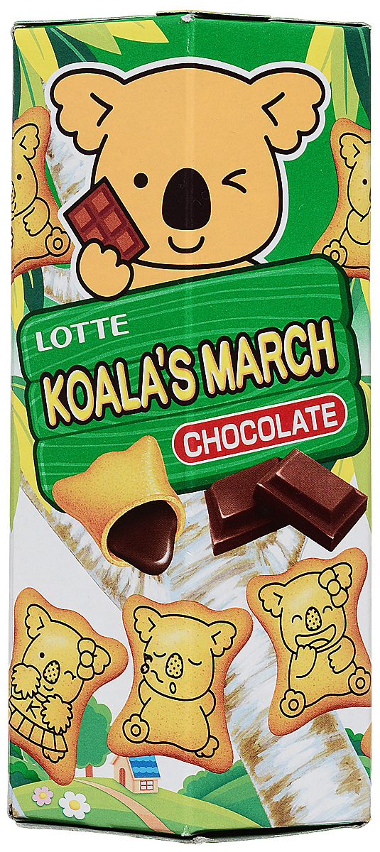 фото Koala's March печенье с шоколадной начинкой, 37 г