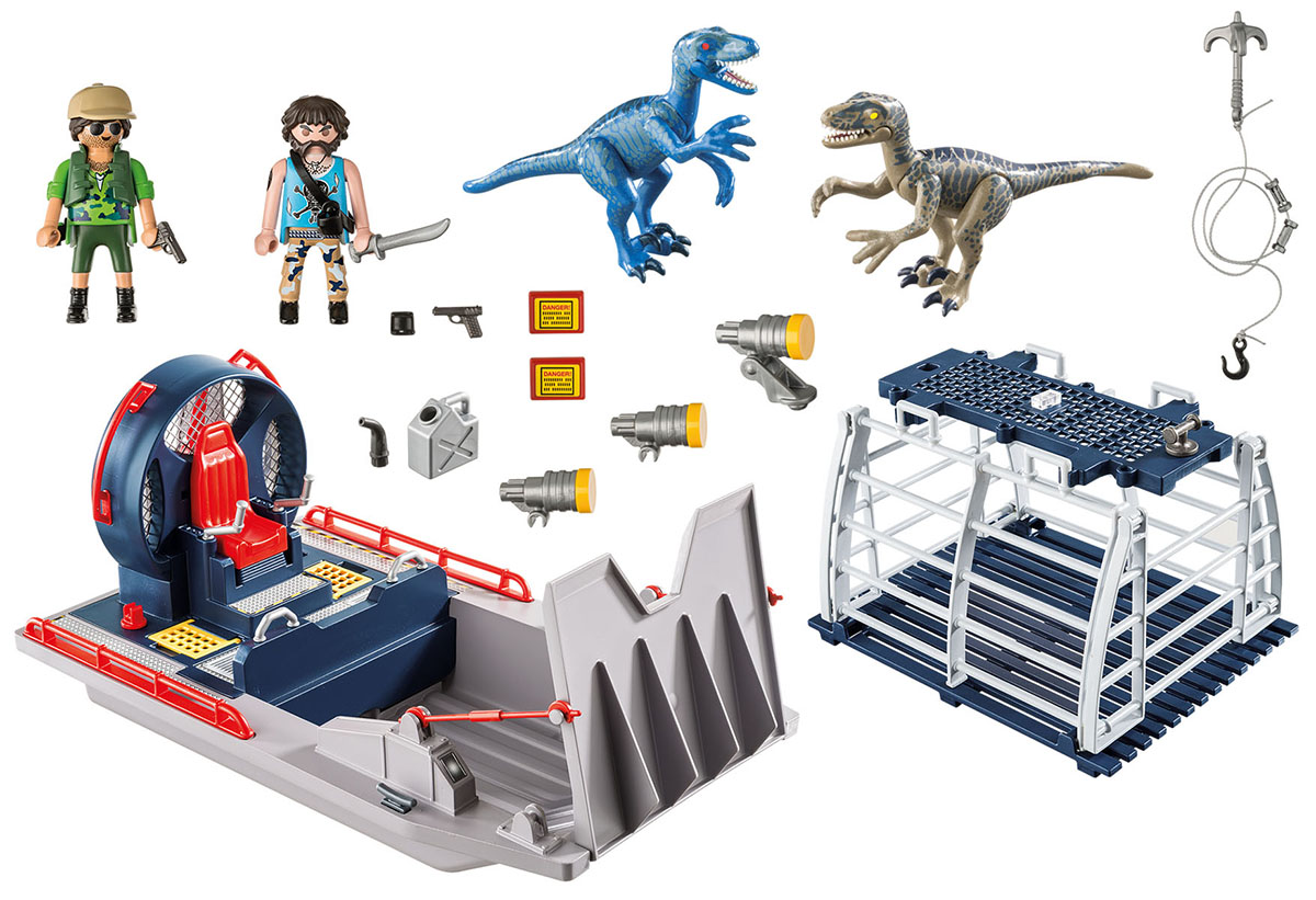 Playmobil Игровой набор Динозавры Вражеское воздушное судно с ящером