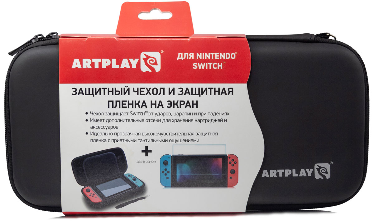 фото Чехол и защитная пленка Artplays для Nintendo Switch