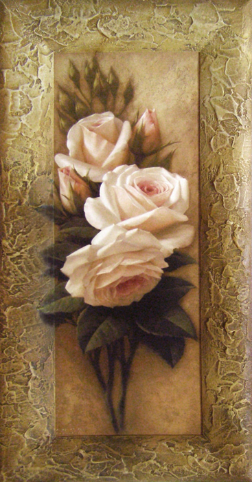 фото Картина Dekart "Роза 1", 31,5 х 61,5 х 2 см