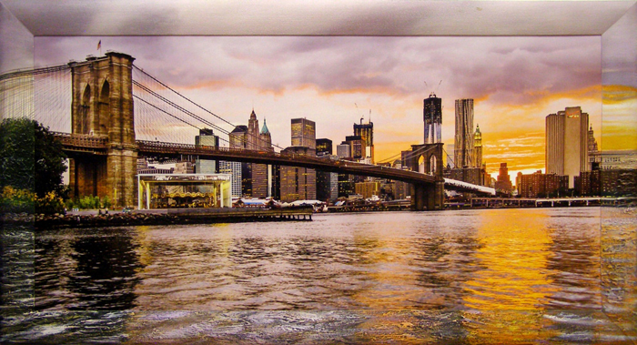 фото Картина Dekart "Бруклинский мост", 8Л0877, 61,5 х 111,5 х 2 см