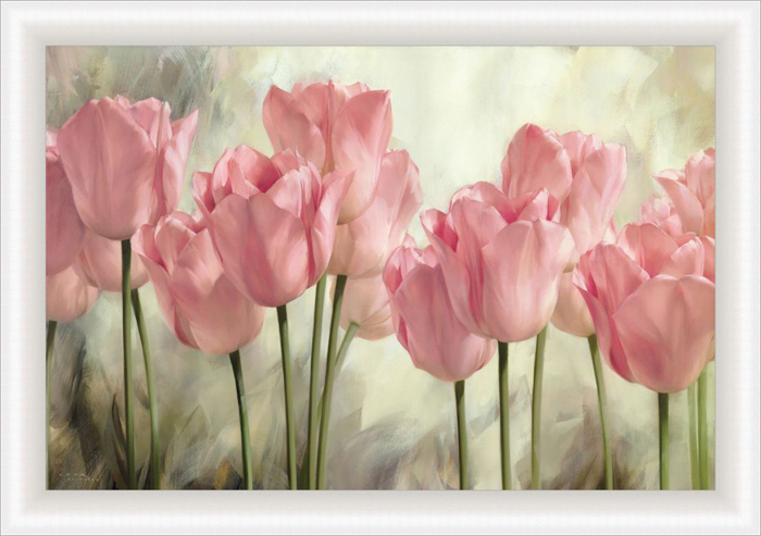 фото Картина Dekart "Розовые тюльпаны", 71,5 х 101,5 х 2 см