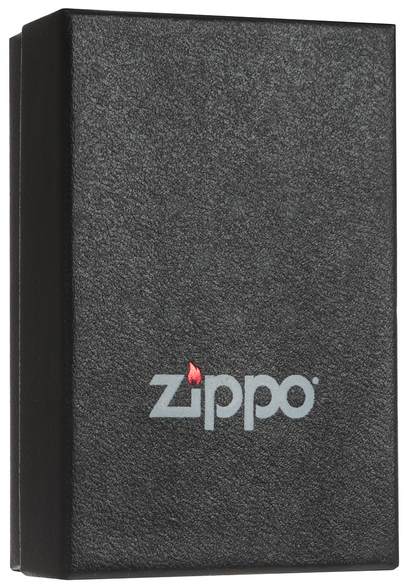 фото Зажигалка Zippo "Zippo", цвет: серебристый, 3,6 х 1,2 х 5,6 см. 35847