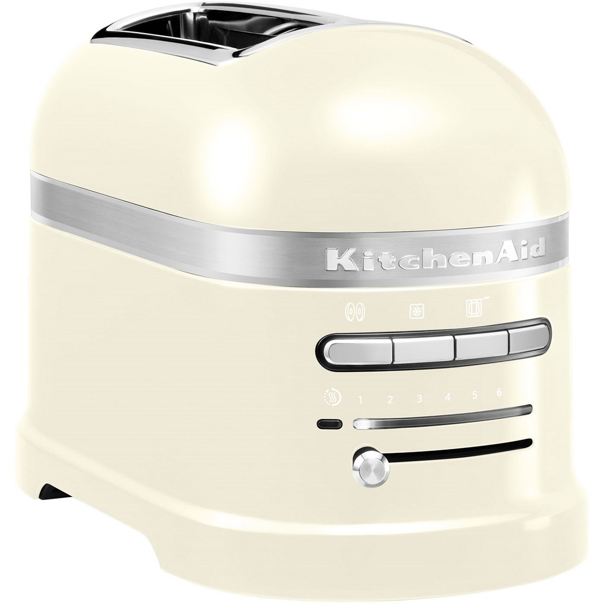 KitchenAid Тостер 5KMT2204EAC 1250 Вт тостов - 2, бежевый