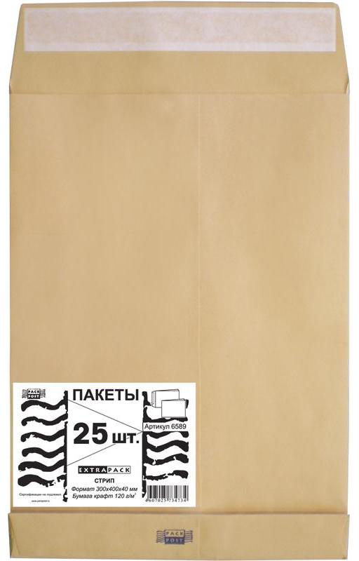 Пакет Extrapack 30 х 40 х 4 см, 25 шт
