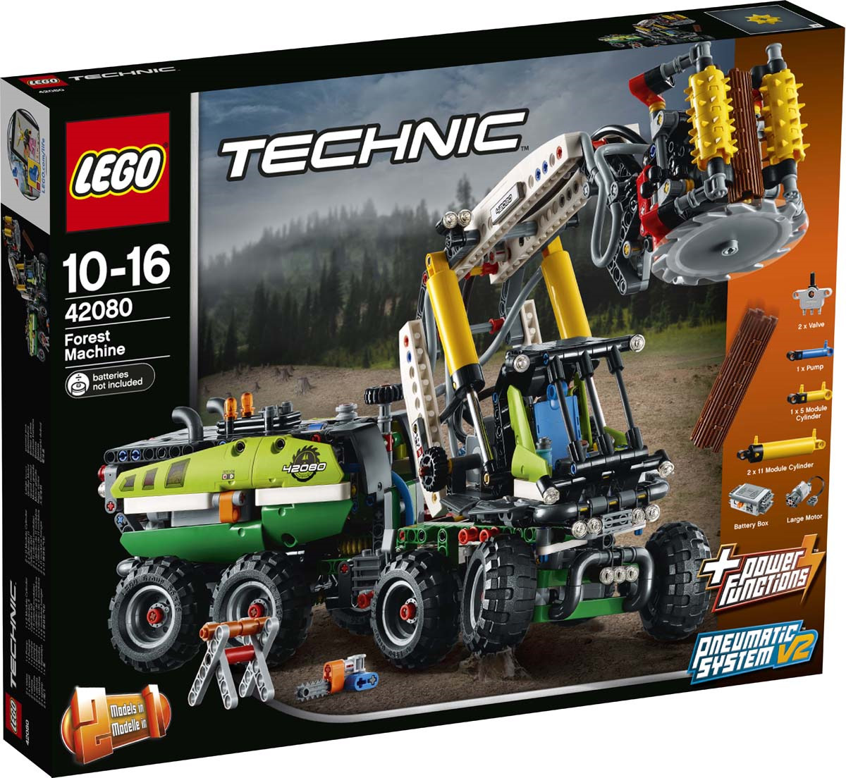 LEGO Technic 42080 Лесозаготовительная