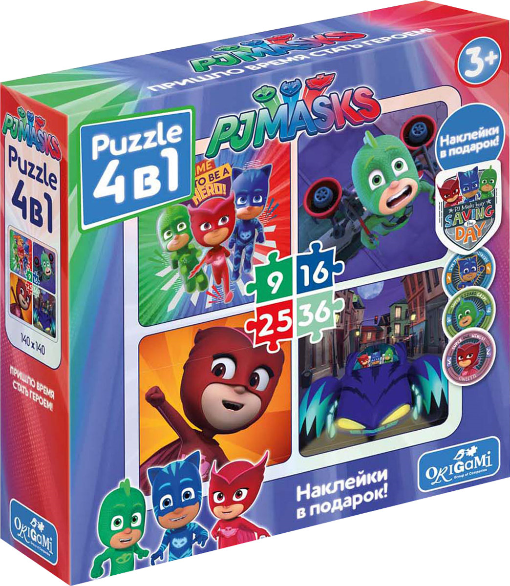 фото PJ Masks Пазл для малышей Герои 04068 Pj masks / герои в масках