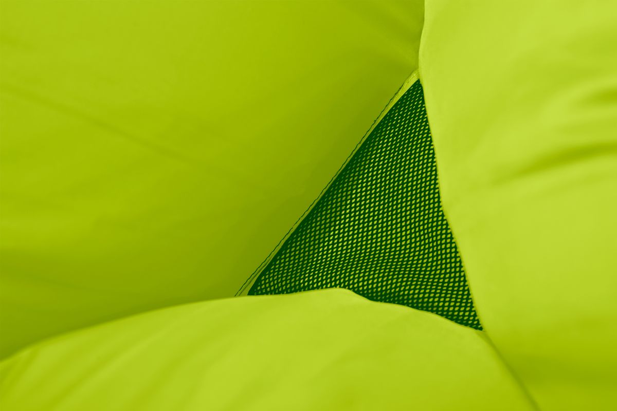 фото Диван надувной "Биван 2.0", цвет: лимонный, 190 х 90 см