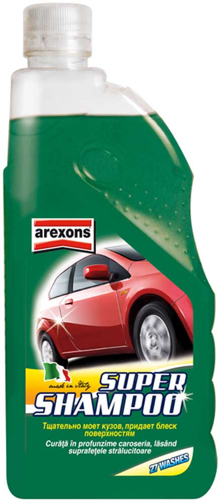фото Шампунь для кузова автомобиля "Arexons", суперконцентрированный, 1 л