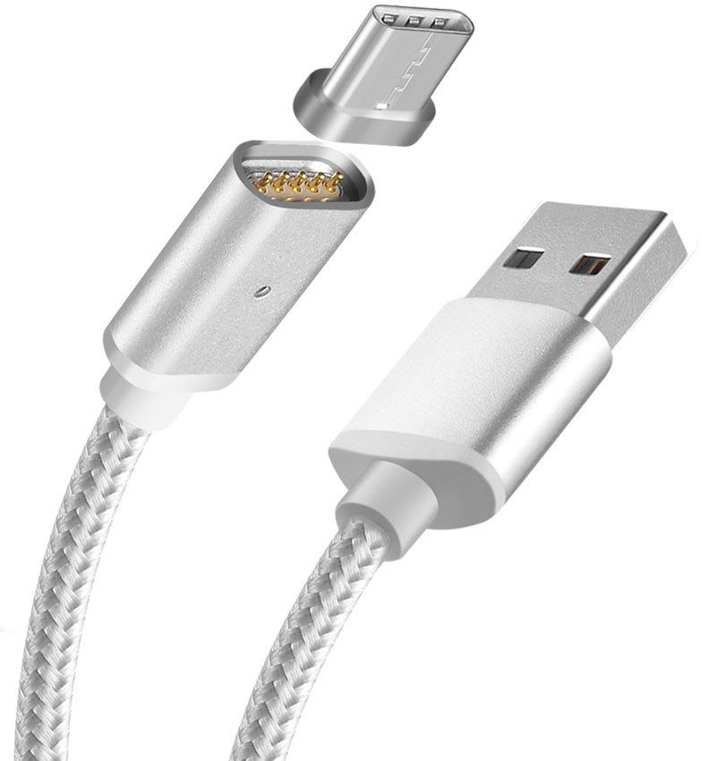 фото Pro Legend PL1155, White магнитный кабель USB - Type C (1 м)