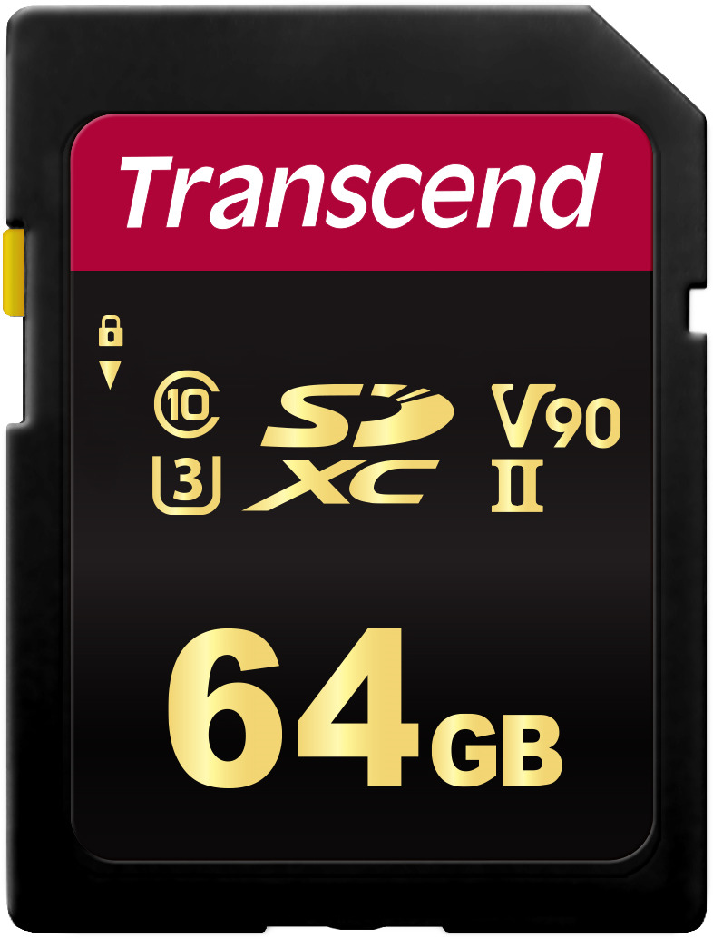 фото Transcend SDXC 700S UHS-II Class U3 V90 64 GB карта памяти