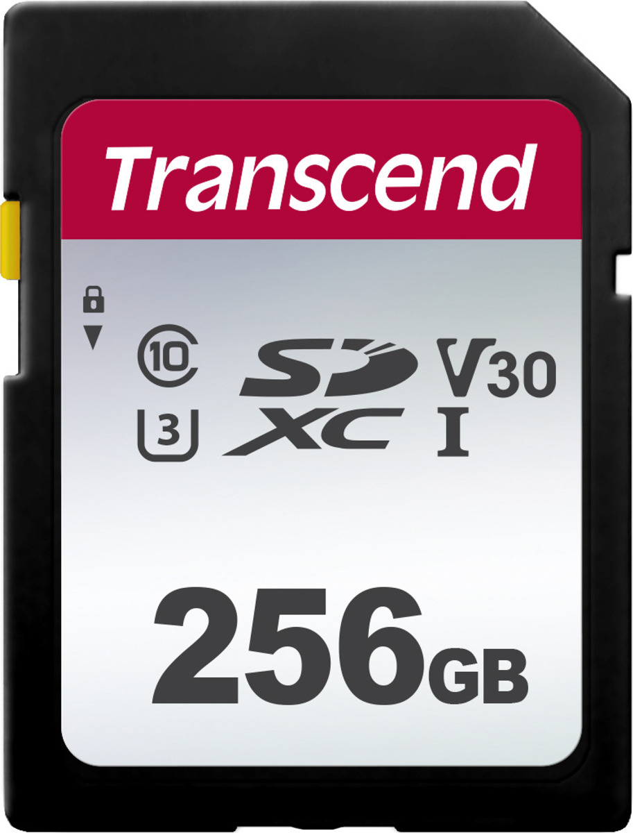 фото Transcend SDXC 300S UHS-I Class U3 256 GB карта памяти