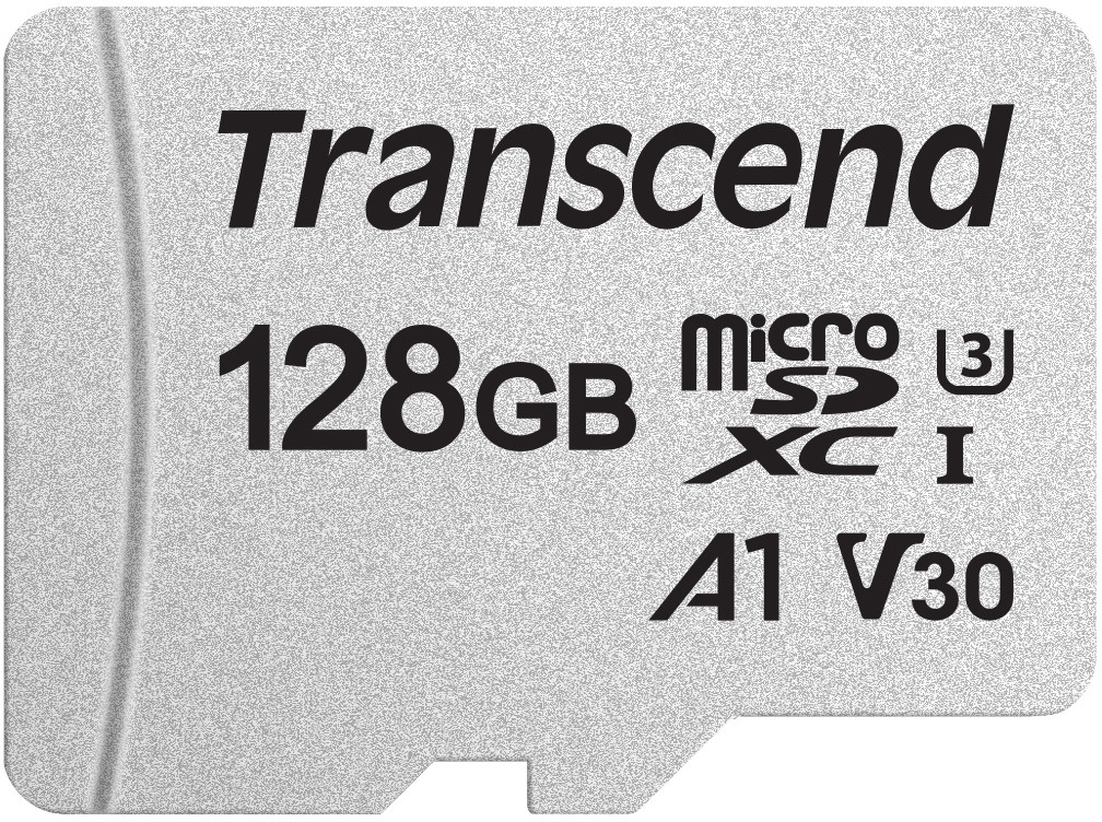 фото Transcend microSDXC 300S UHS-I Class U3 128 GB карта памяти без адаптера