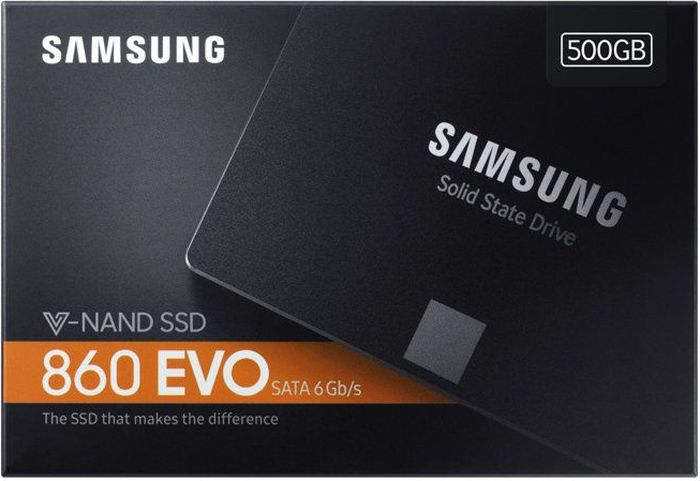 фото SSD диск Samsung 860 EVO SATA III 500Gb (MZ-76E500BW)