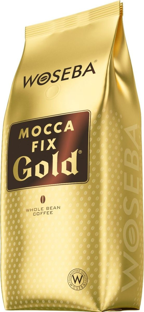Woseba Mocca fix Gold кофе жареный в зернах, 1000 г