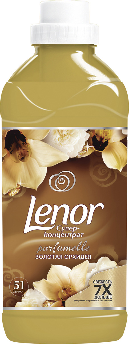 фото Кондиционер для белья Lenor "Золотая орхидея", 1,8 л