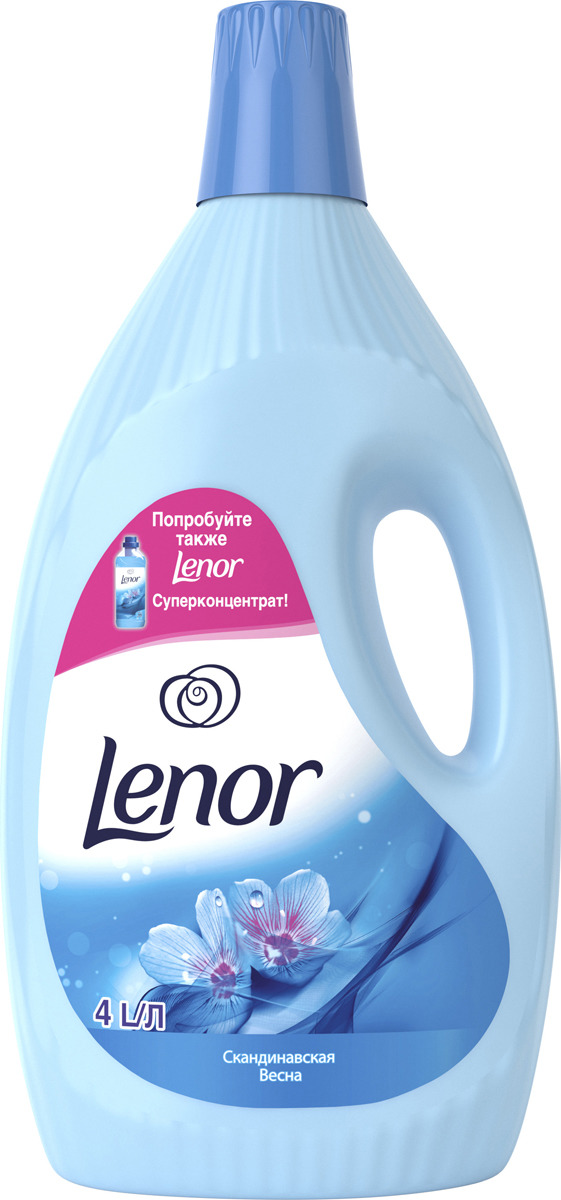 фото Кондиционер для белья Lenor "Скандинавская весна", 4 л