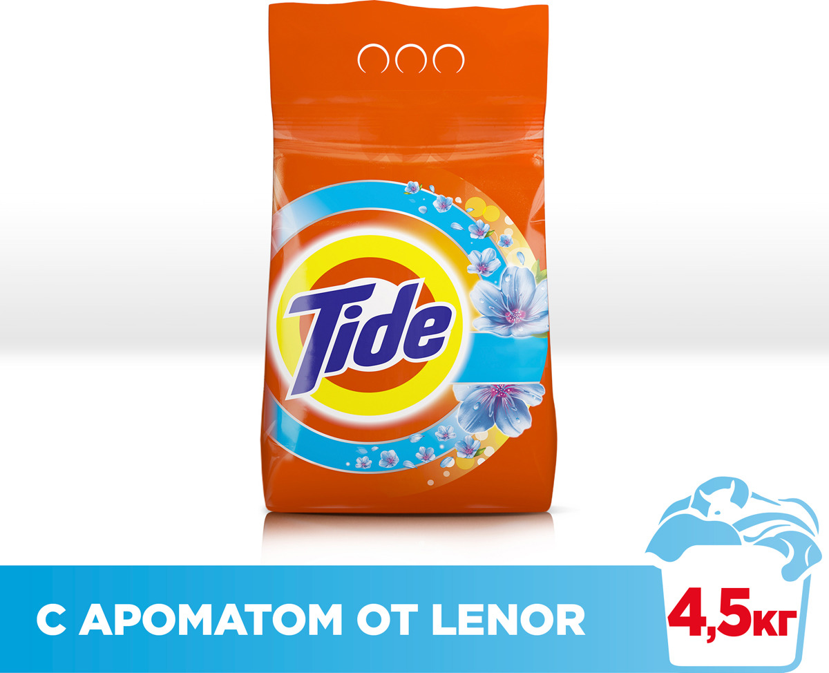 фото Стиральный порошок Tide "Lenor Touch of Scent", автомат, 4,5 кг