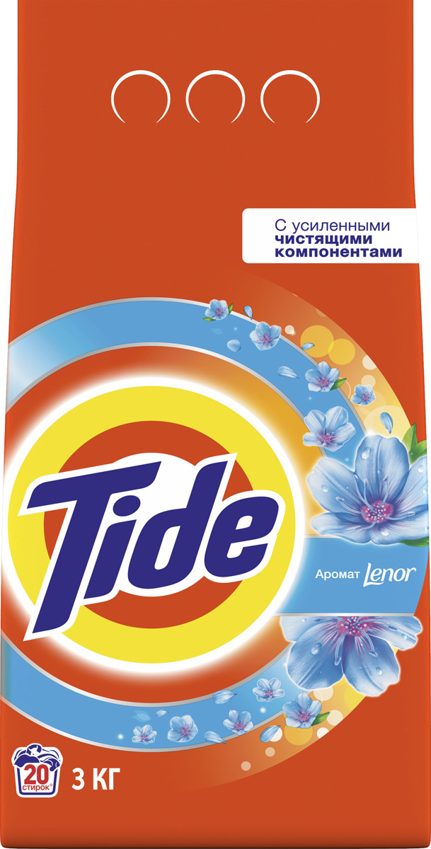 фото Стиральный порошок Tide "Absolute Lenor touch", автомат, 3 кг