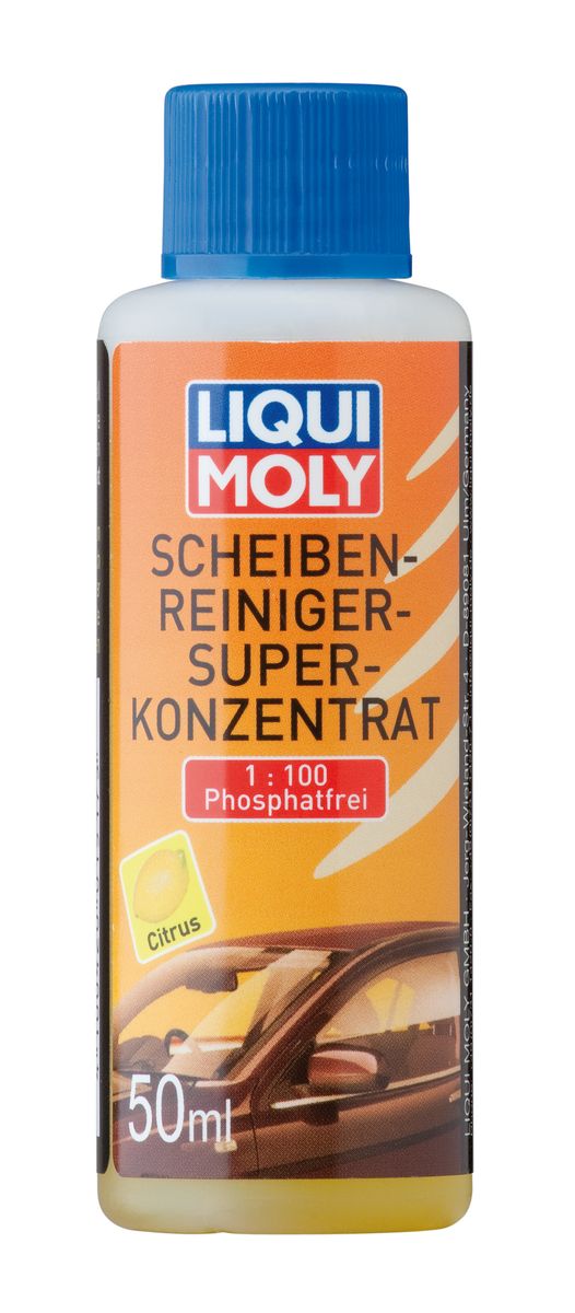 фото Летний шампунь в бачок омывателя Liqui Moly "Лимон", супер концентрат, 50 мл