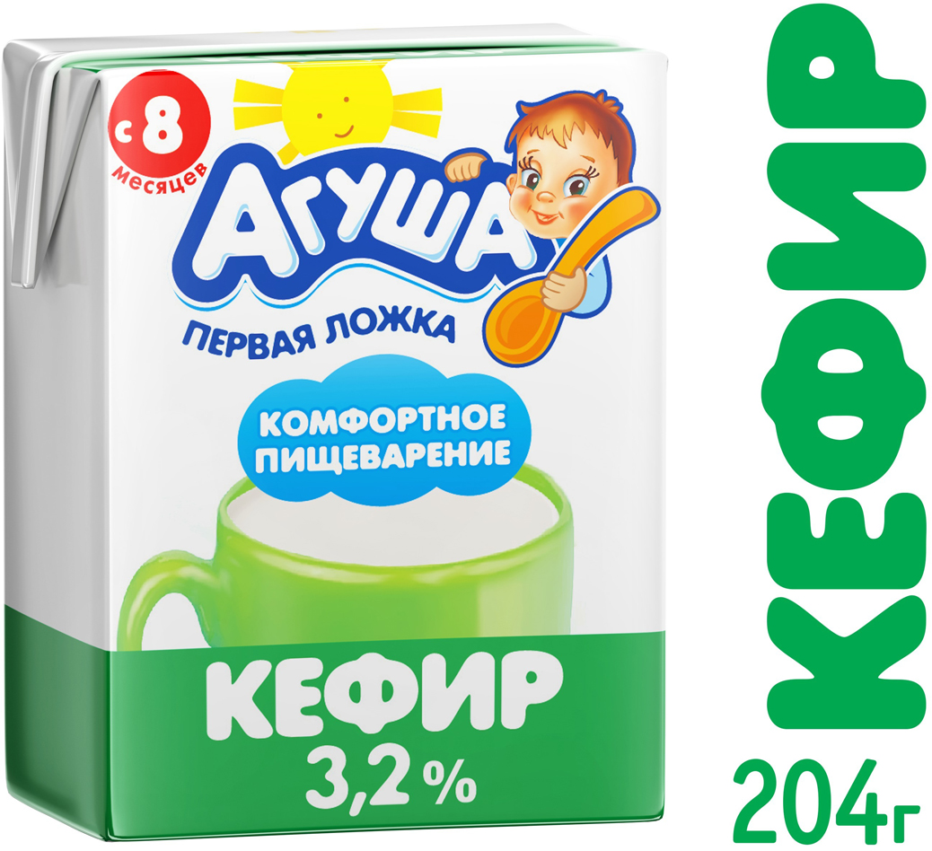 Кефир Агуша 200 мл