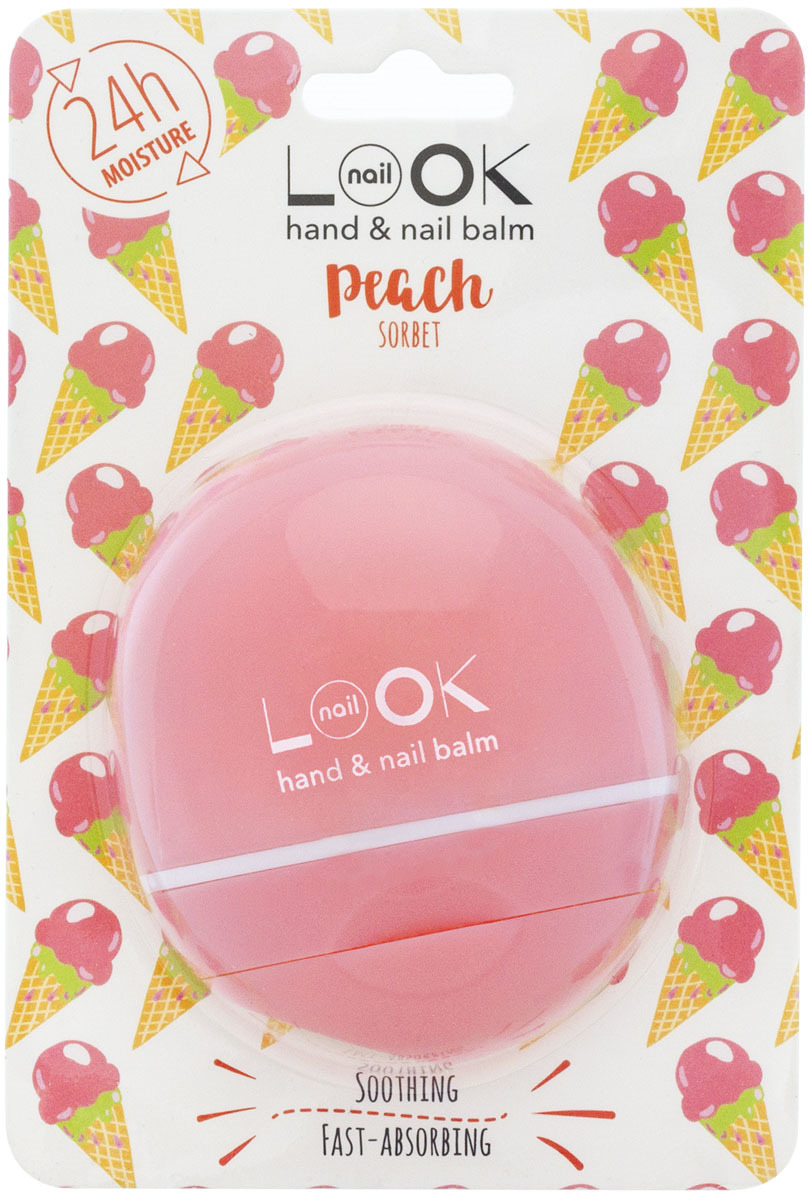 фото Крем-десерт для рук и ногтей NailLook Peach Sorbet, 40 мл