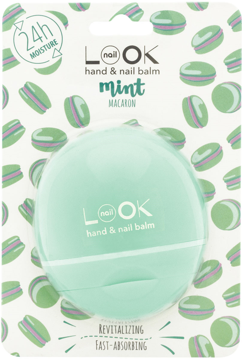 фото Крем-десерт для рук и ногтей NailLook Mint Macaron, 40 мл