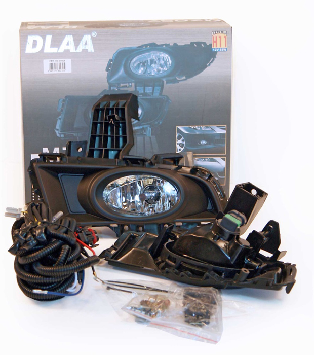 фото Фара противотуманная Dlaa MZ-257 W, Mazda 3 2004-2007, H11