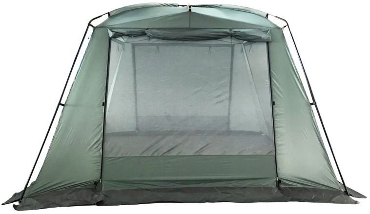 фото Тент Campack Tent G-1801W, с ветро-влагозащитными полотнами, цвет: зеленый, серый