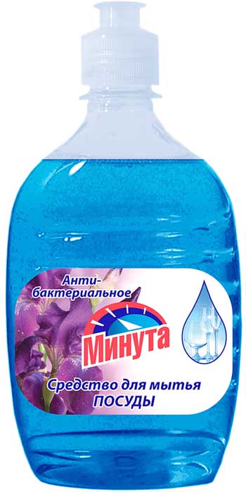 фото Средство для мытья посуды Help "Минута", антибактериальное, 0,5 л