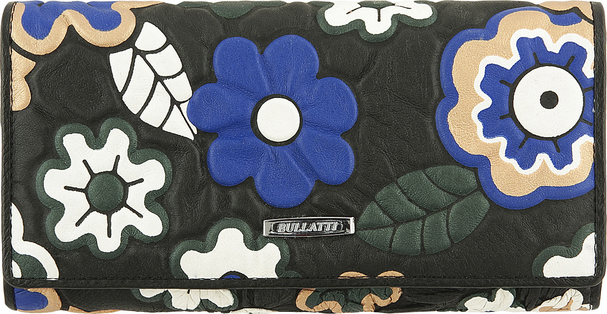 Кошелек женский Bullatti, цвет: черный. 2536FL-F93 кошелек женский bullatti цвет черный 2536fl f93
