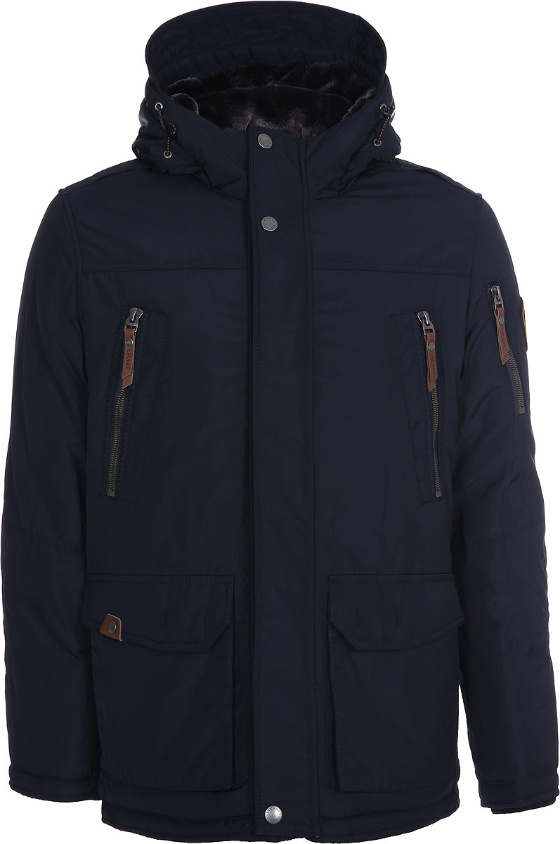 Куртка мужская Fergo, цвет: темно-синий. F1518-032. Размер XL (54)