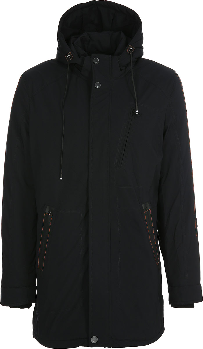 Куртка мужская Vizani, цвет: черный. 10639С. Размер 46