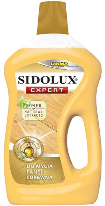 фото Средство для мытья полов Sidolux Expert, для покрытий из дерева и ламината, с аргановым маслом, 750 мл