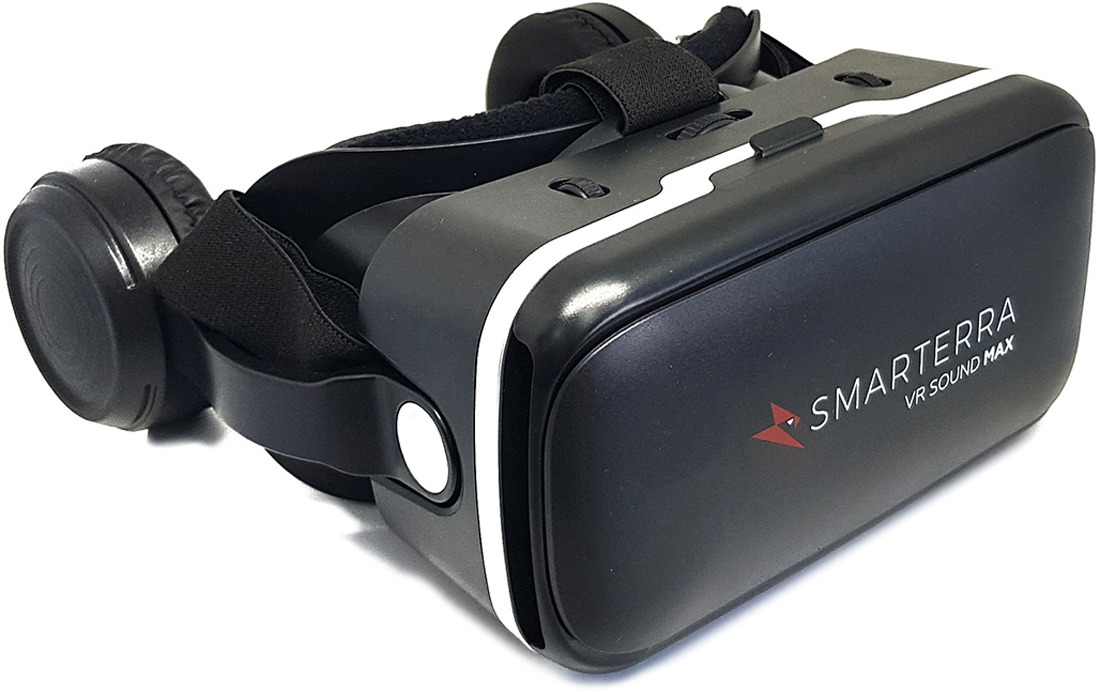 Очки виртуальной реальноcти Smarterra VR S-Max, c наушниками и пультом управления