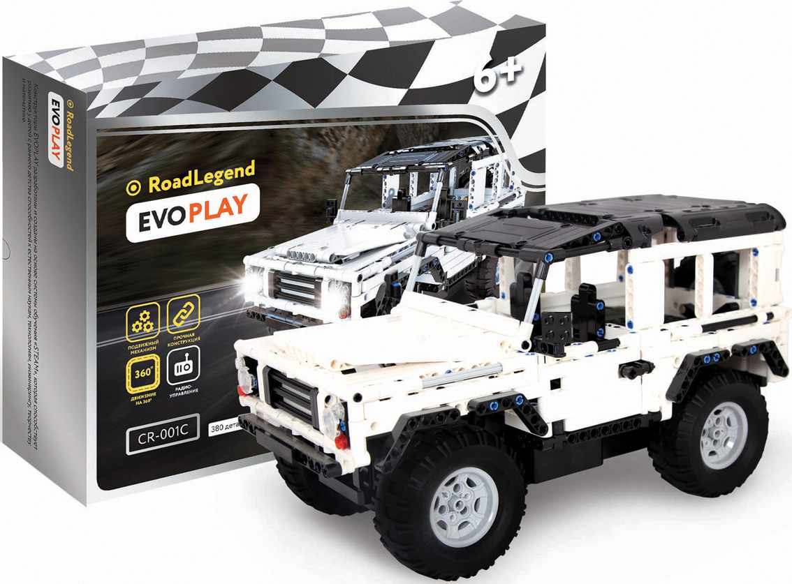 Конструктор Evoplay Off-road Warrior, на радиоуправлении