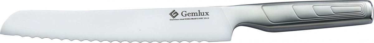 фото Нож хлебный Gemlux GL-BK8, длина лезвия 20 см